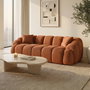 Atelier Del Sofa Octavio - Sofá de 3 plazas Rojo teja